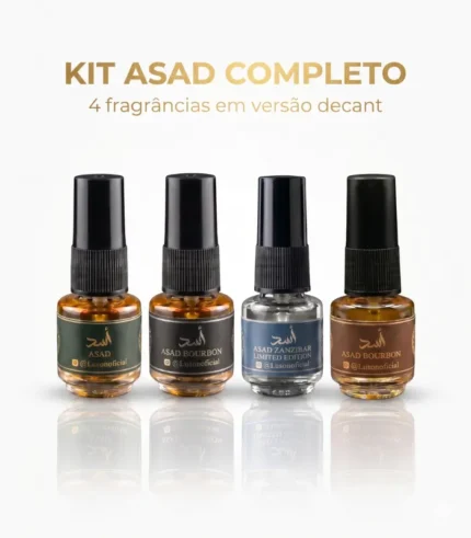 Kit Decant Lattafa Asad (4x 5ml)
